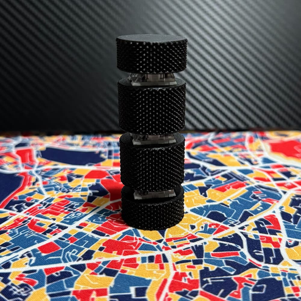 Knurled Clicker 3X