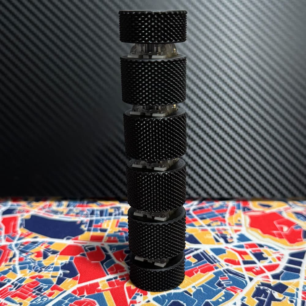Knurled Clicker 5X
